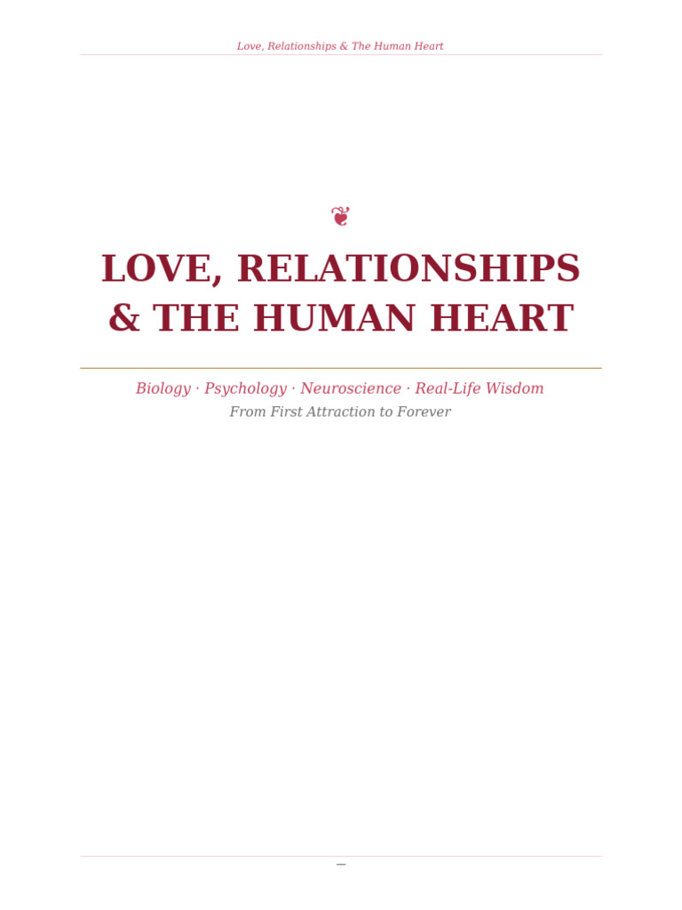 Love Book Redesigned | PDF | Love | Intimate Relationships