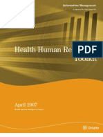 (2007) Health Human Resources
