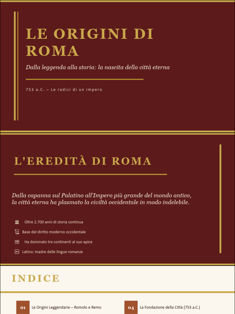 Origini Di Roma | PDF