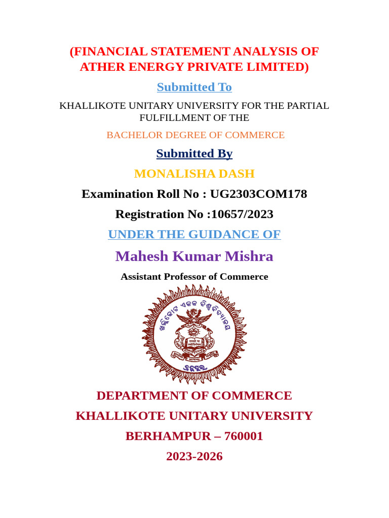 Complete Project 1 | PDF | Financial Statement Analysis | Equity (Finance)