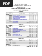 m.e. Software Engineering Syallabus