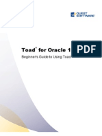 Toad 11.5 for Oracle - Beginners Guide