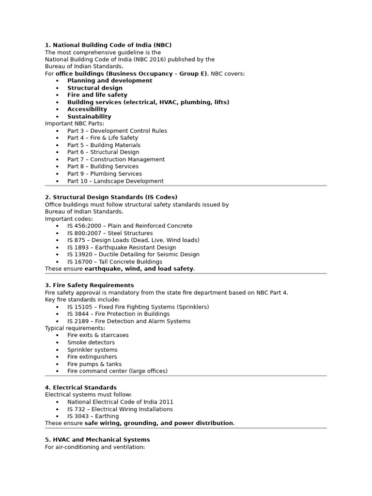 Office Standards | PDF | Green Building | Building