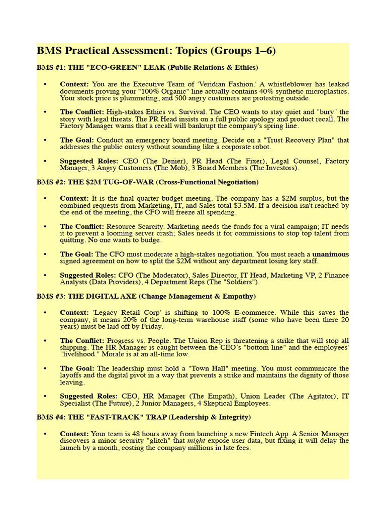 Instructions & Topics - Personality Development SEE | PDF | Accounts ...