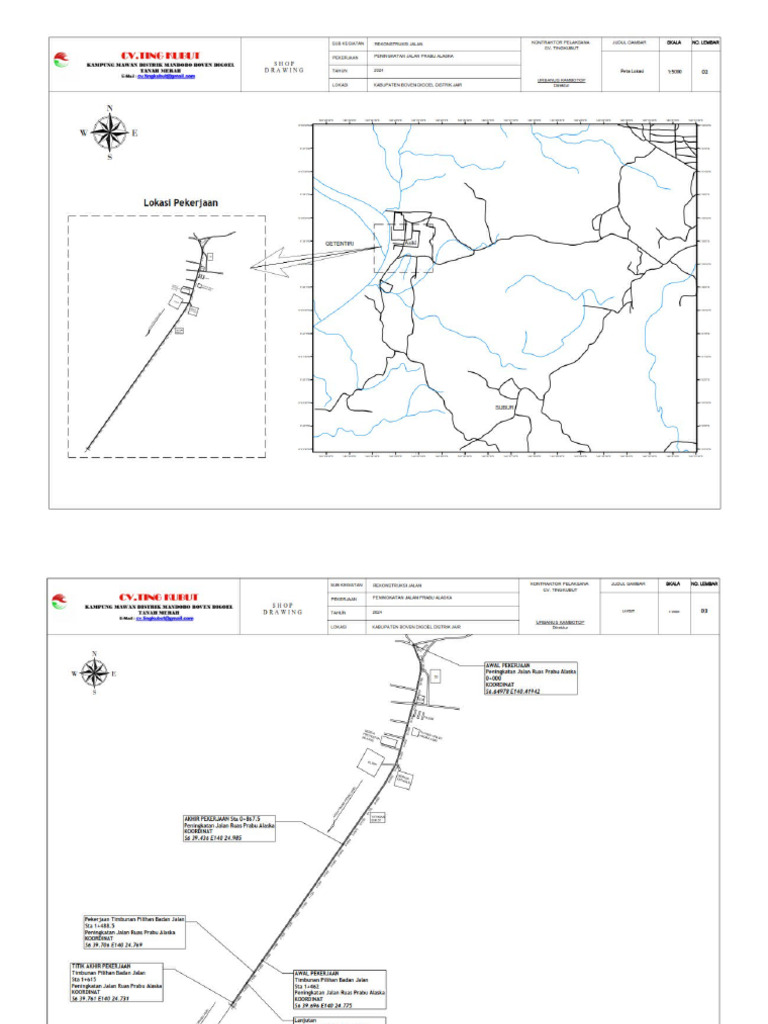 Peta Lokasi Dan Layout 2 | PDF