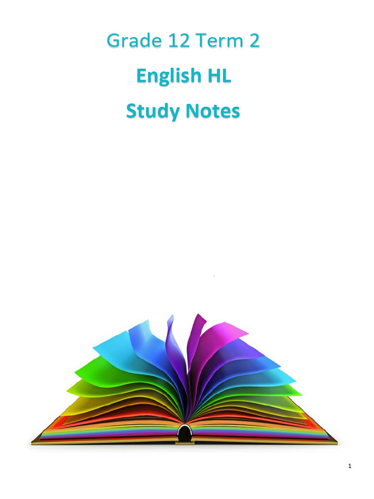 English Term 2 Study Notes | PDF | Punctuation | Comma