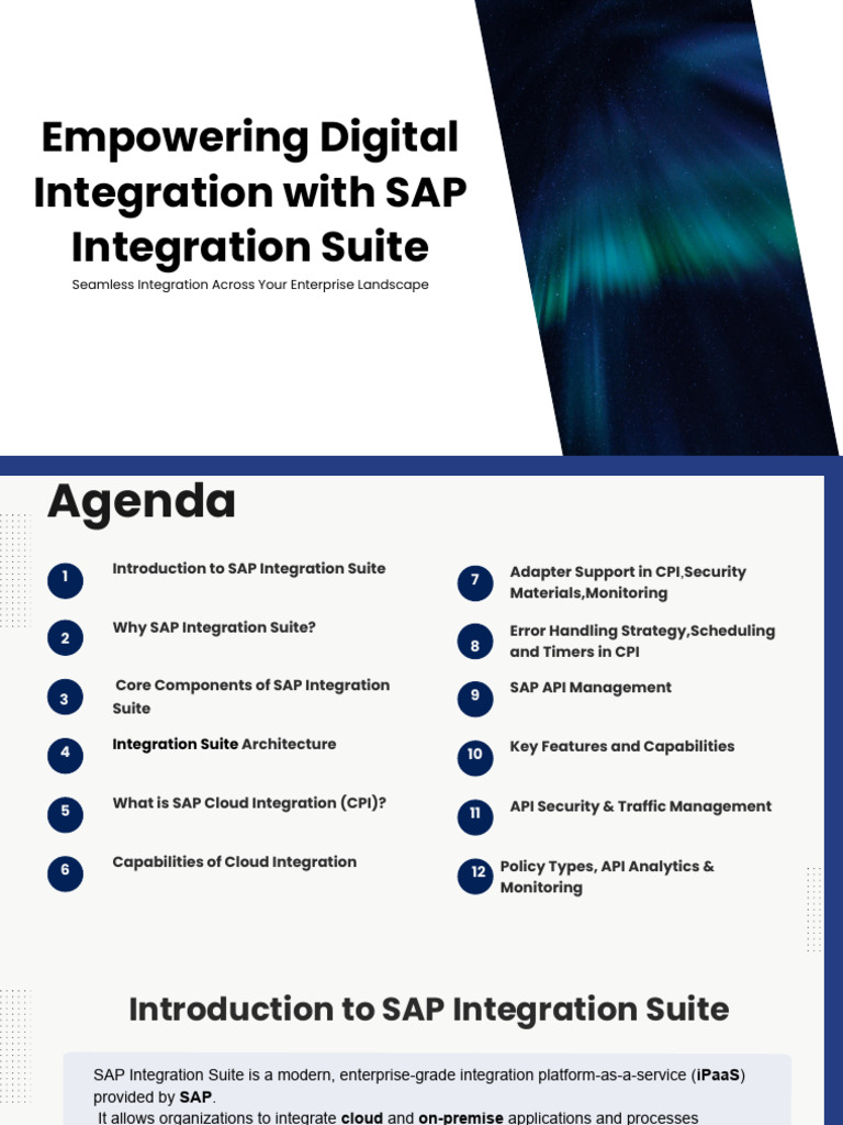 SAP Integration Suite | PDF | Web Service | Cloud Computing