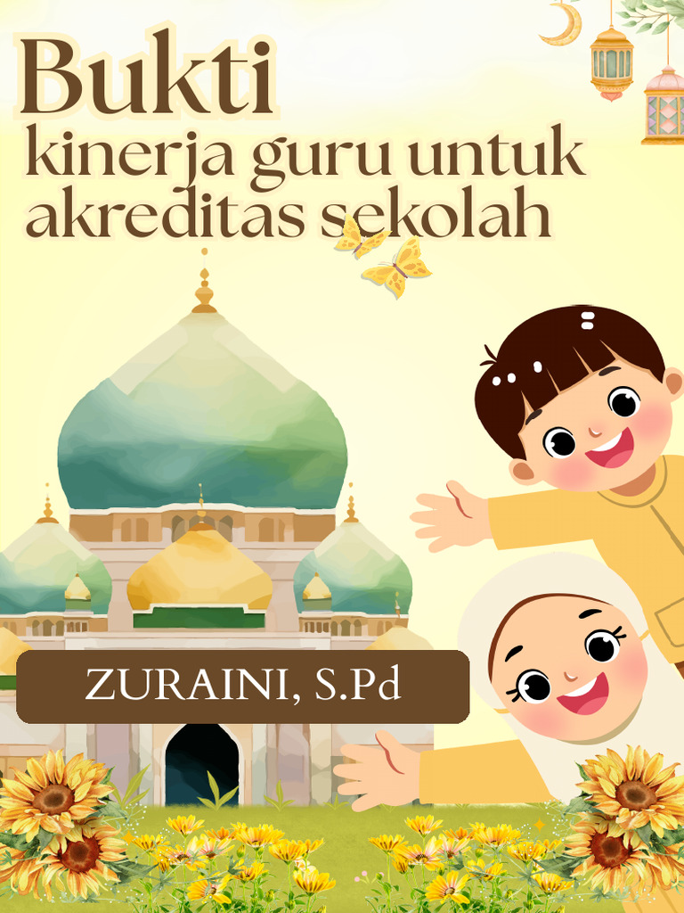 Kuning Krem Ilustrasi Pentas Seni Islam Poster | PDF