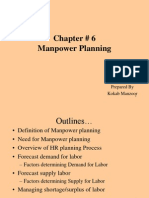 Chapter No 6 Man Power Planning in Labour Economics