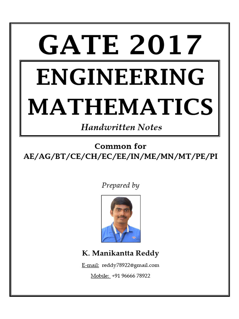 Gate Maths | PDF