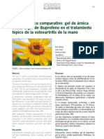 Gel de Árnica para El Tratamiento de La Osteoartritis de Las Manos