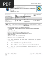 Basic Electrical Assignment 