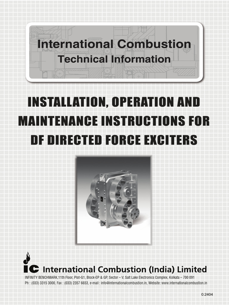 IC Mannual-DF EXCITER | PDF | Screw | Nut (Hardware)