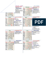Weekly Staff Roaster Schedule | PDF
