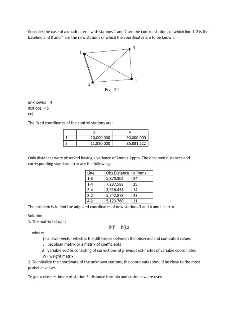 Sample Problem 3 Quadrilateral Copy | PDF | Variance | Standard Deviation