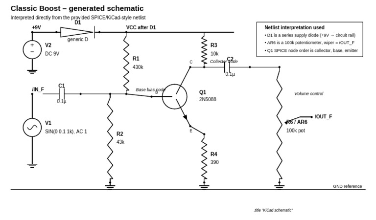 Classic Boost Schematic | PDF | Electric Power | Electrical Components
