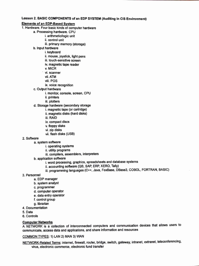 Lesson 2 Cis | PDF