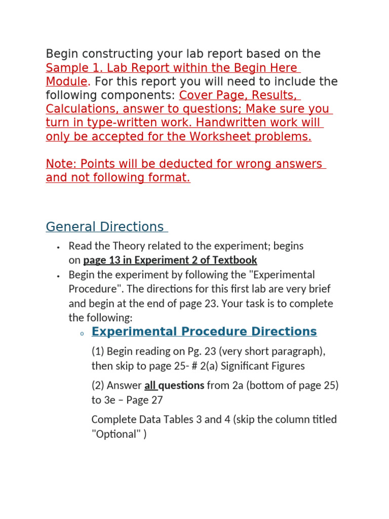 Lab 1 Assignment | PDF