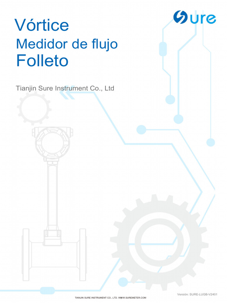 Tianjin Sure Instrument - Vortex Flow Meter catalog V241 (1) | PDF ...