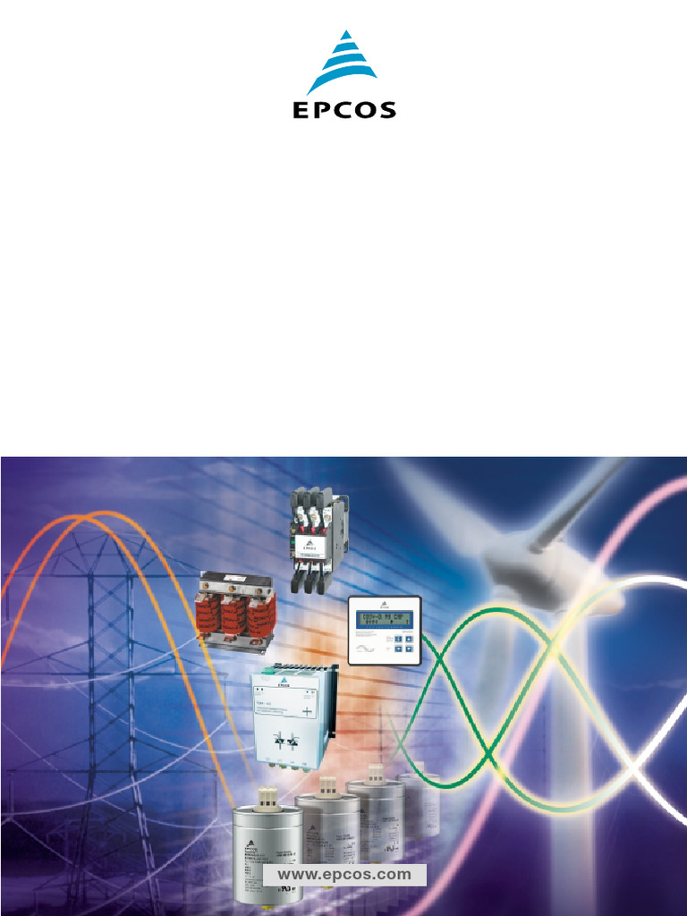 EPCOS PFC Catalog 2004 | PDF | Capacitor | Electric Power
