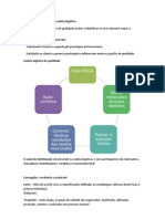 Gestão da qualidade para cadeia logística