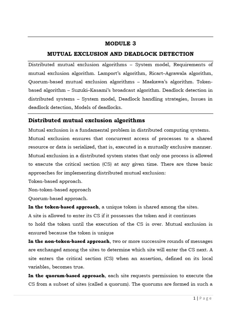 DC - Module 3-2 | PDF | Distributed Computing | Computer Programming