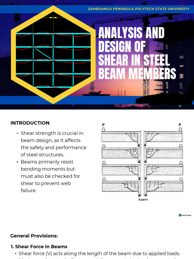 8th - Design of Shear in Steel Beams (1) | PDF | Beam (Structure ...