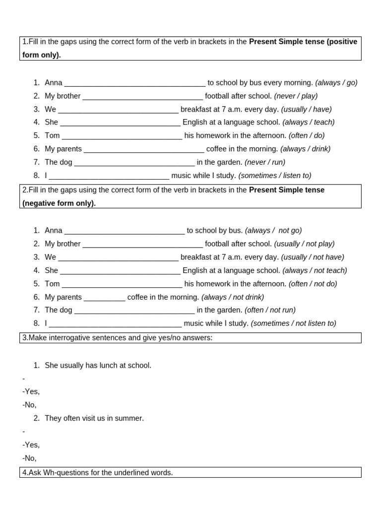Present Simple_Object Pronouns_Comparative_Superlative | PDF ...