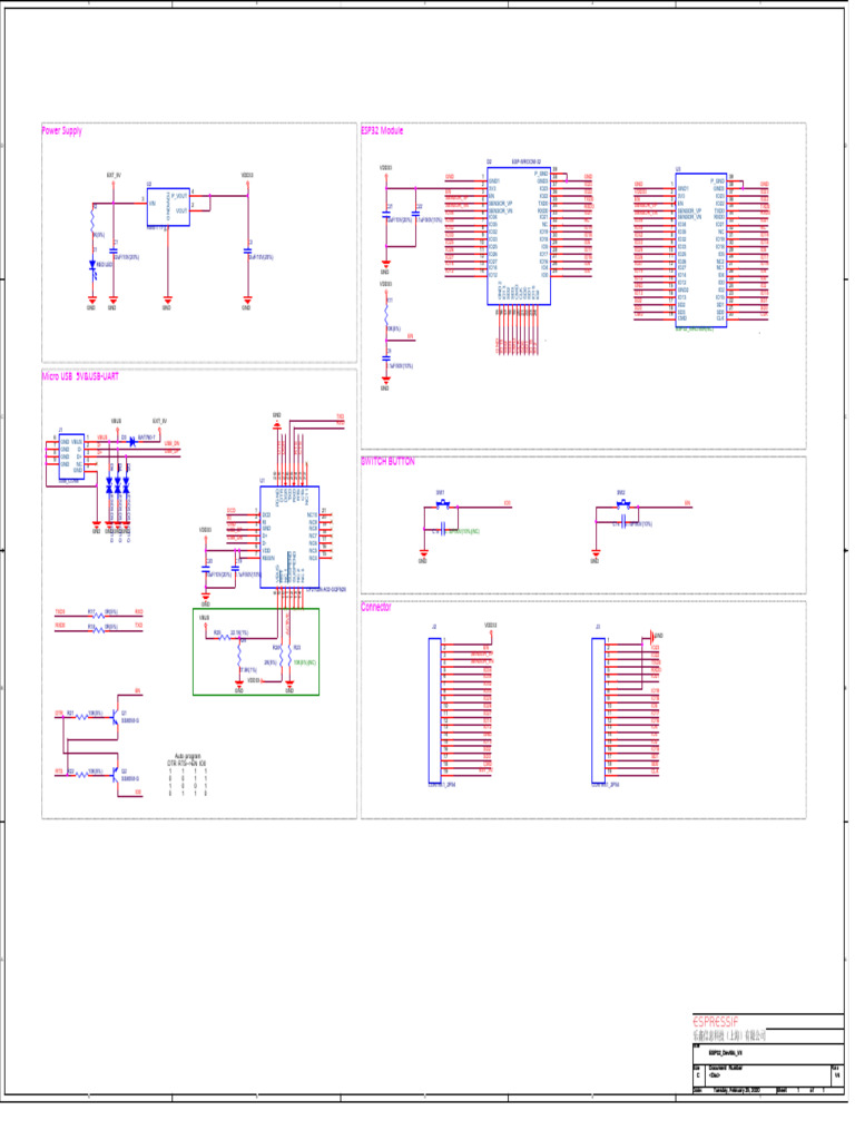 Esp32 Devkitc v4 Sch | PDF | Chess Openings | Chess Theory