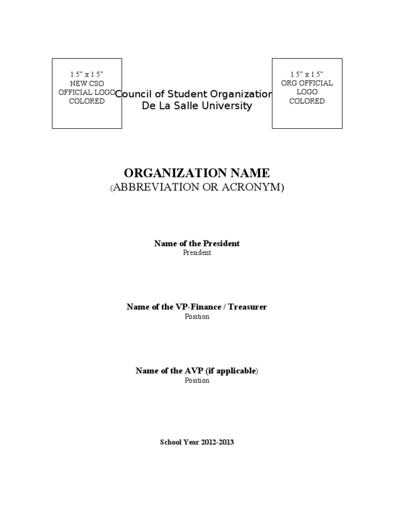 FRB Cover Format | PDF
