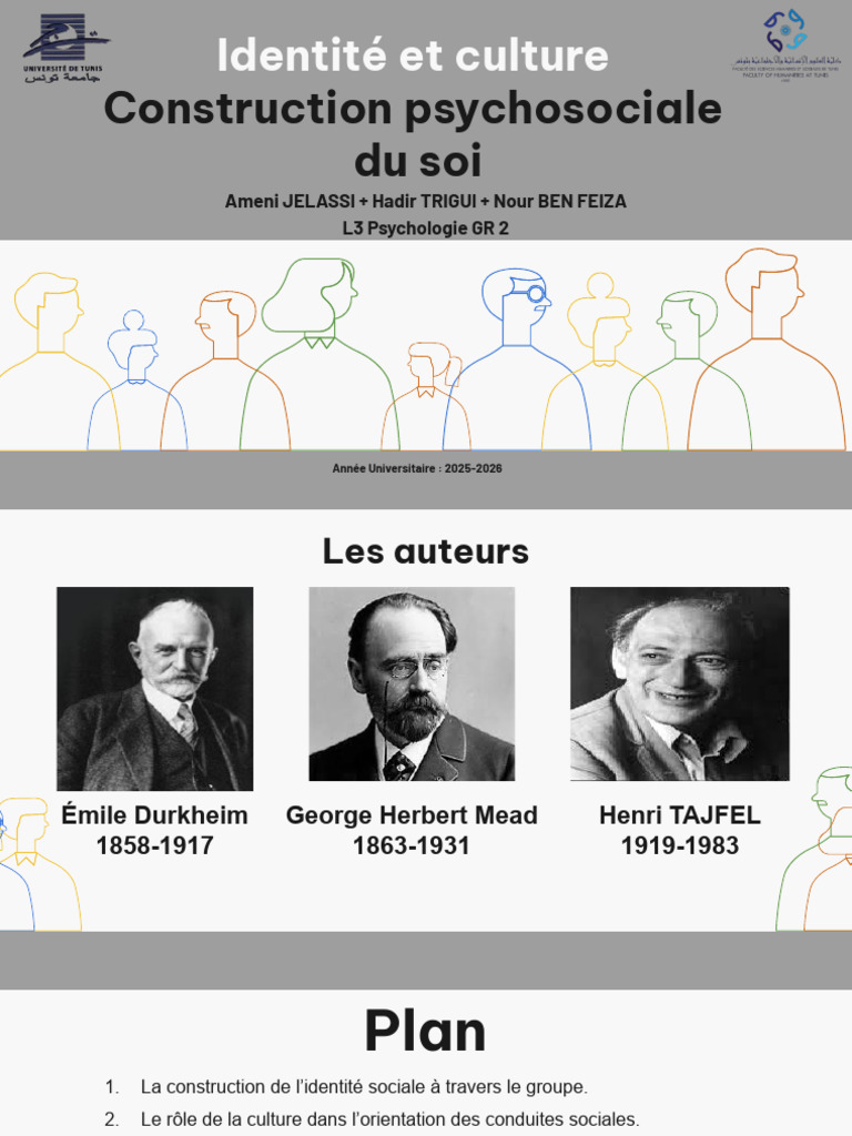 Identité Et Culture Construction Psychosociale Du Soi | PDF | Identité ...