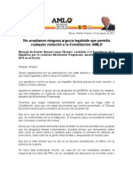 Discurso de Lopez Obrador-Expofraude2012