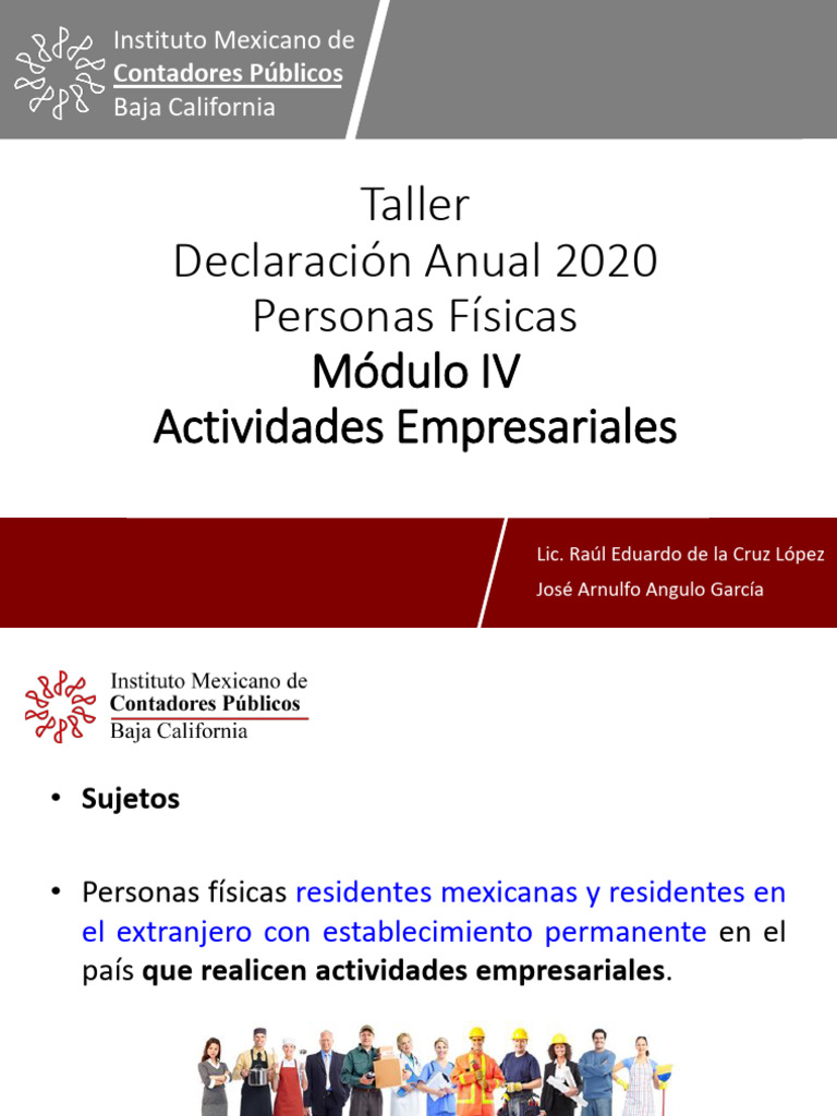 Actividad-Empresarial | PDF | Impuesto sobre la renta | Impuestos