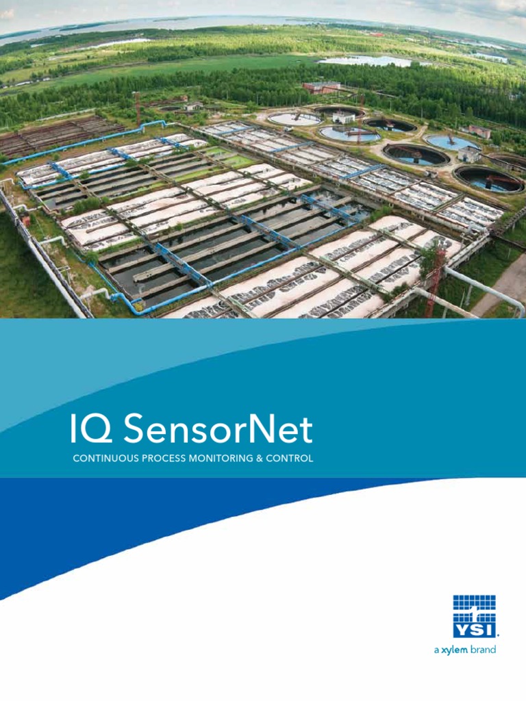 YSI IQ SensorNet Wastewater Process Monitoring and Control ...
