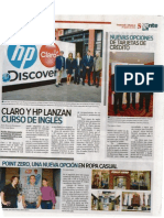 HP 120811 EL Periodico Claro y HP Lanzan Cursos de Inglés