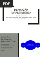 Exemplos de Derivação Parassintética | PDF | Morfologia | Gramática