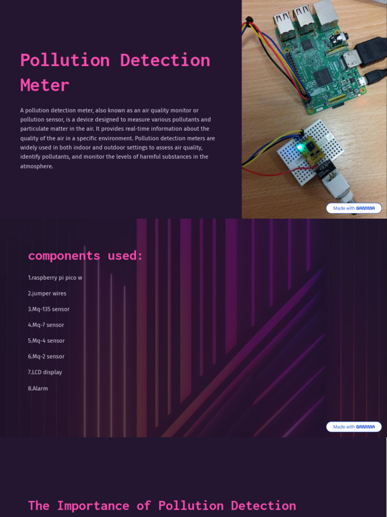 Pollution Detection Meter | PDF | Pollution | Air Pollution