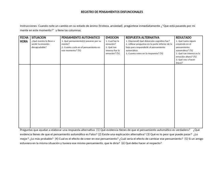 RPD Espanol | PDF