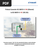 IEC 60870-5-104 To 101 Protocol Converters