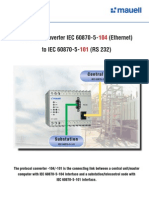 IEC 60870-5-104 To 101 Protocol Converters
