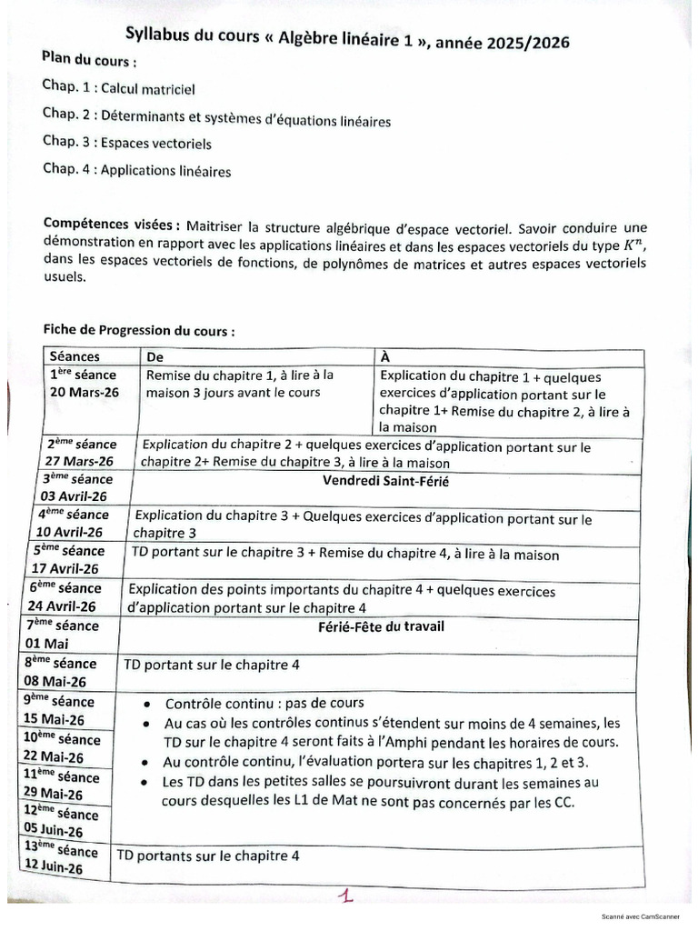 chapitre 1 MAT112 | PDF