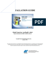 InstallationGuide-FieldToolsforArcPadv10.0