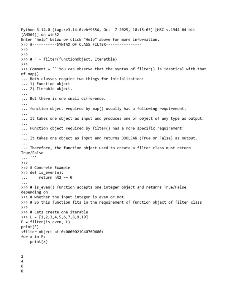 Idle Filter Log | PDF | Anonymous Function | Function (Mathematics)