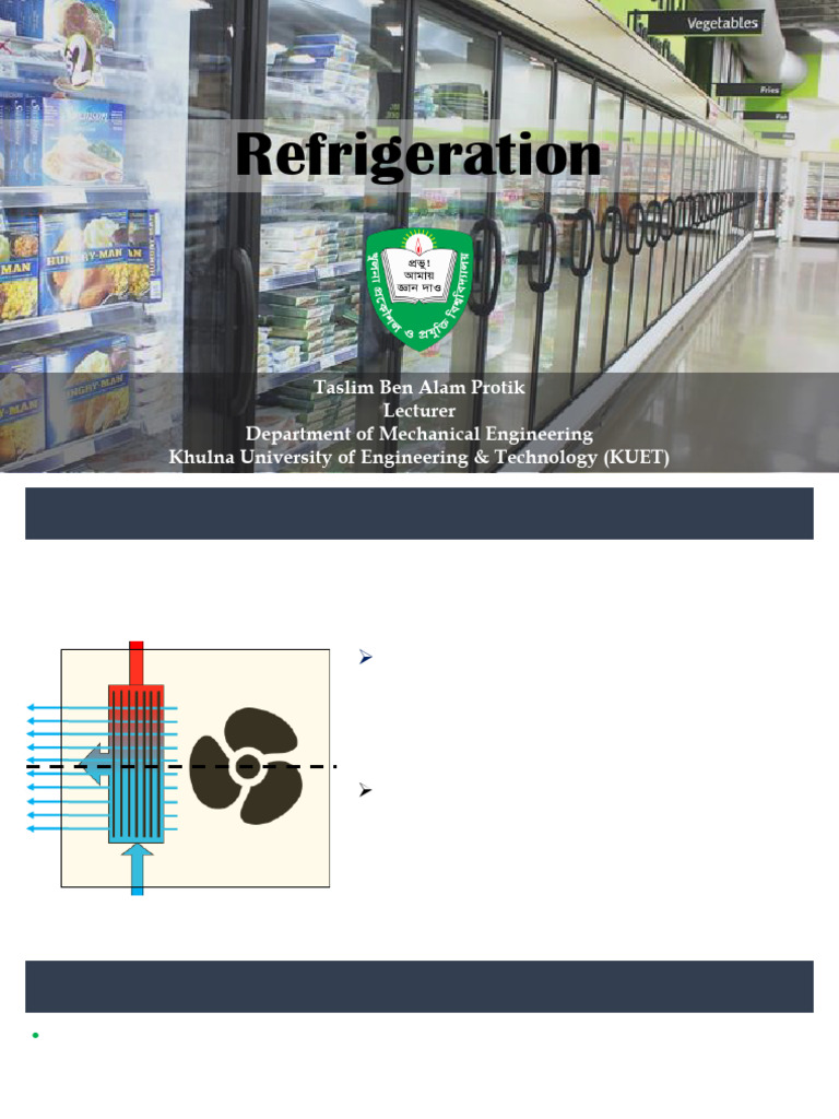 7. Refrigeration | PDF | Heat | Mechanical Engineering