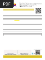 PhilHealth Benefit Eligibility Form | PDF