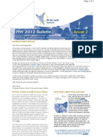 FfW Bulletin 2 - August 2012