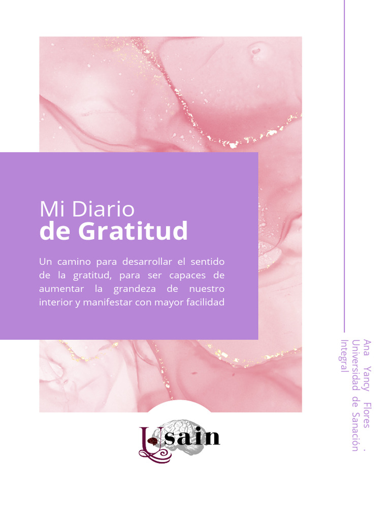 Diario de Gratitud | PDF | Gratitud | Las emociones