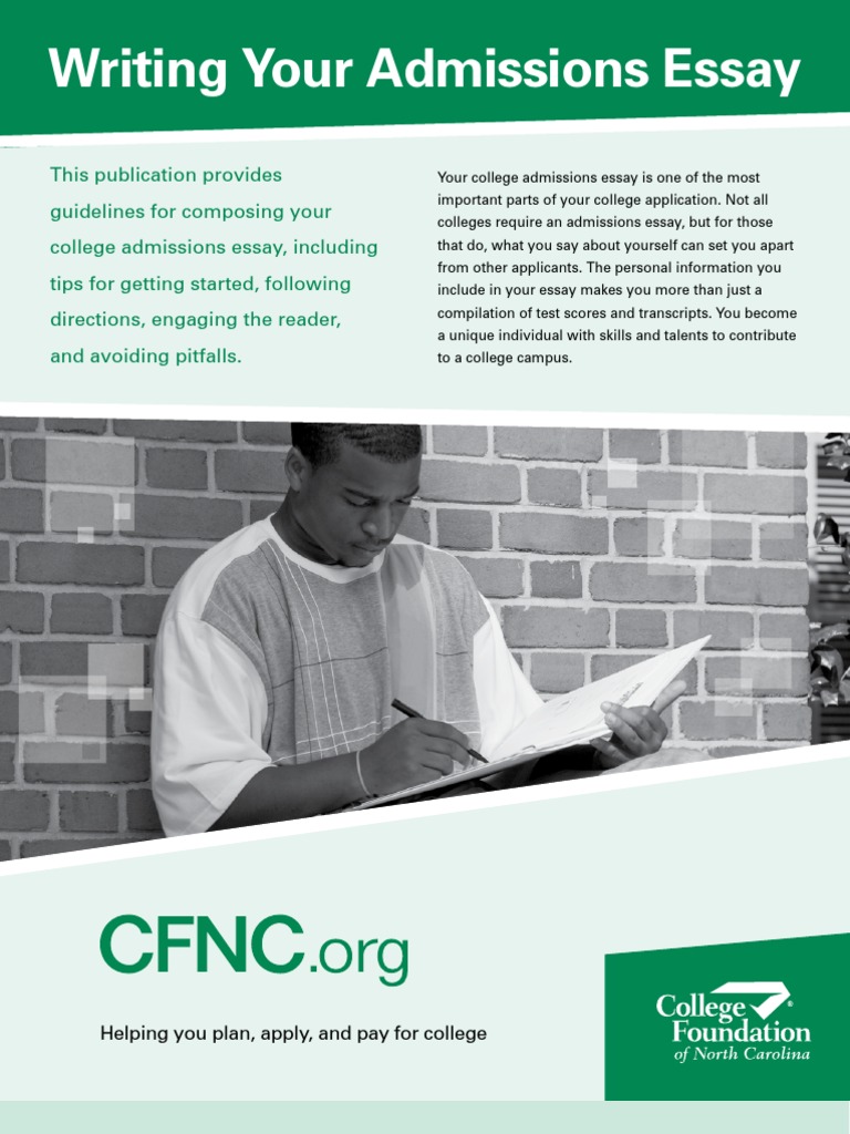 Admissions Essay | PDF