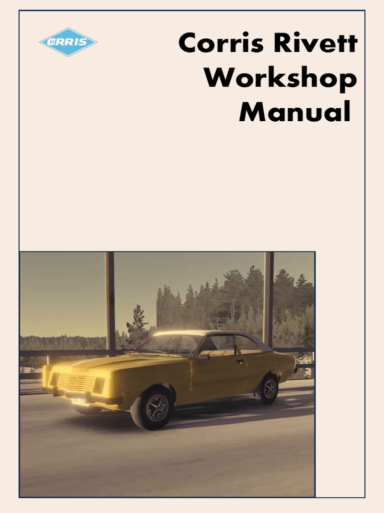 Corris Rivett Workshop Manual | PDF | Manual Transmission | Clutch