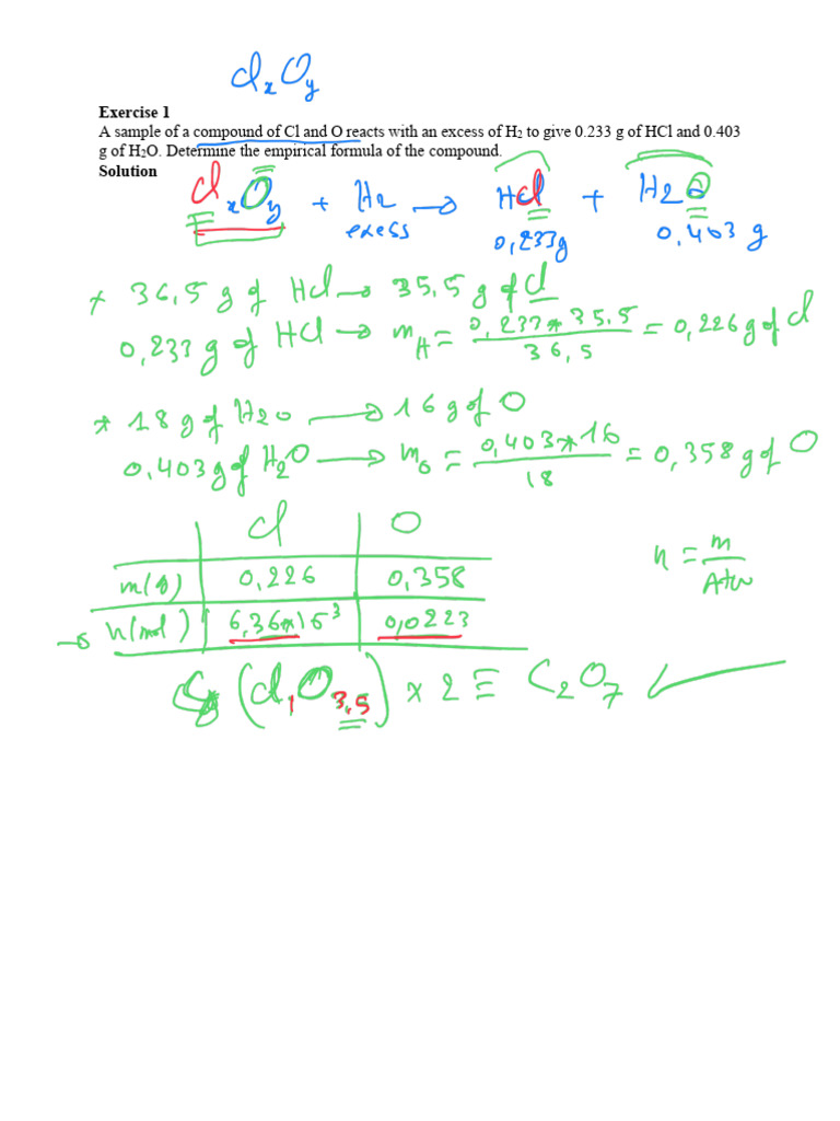 Chapter 2 - Extra Exercises | PDF